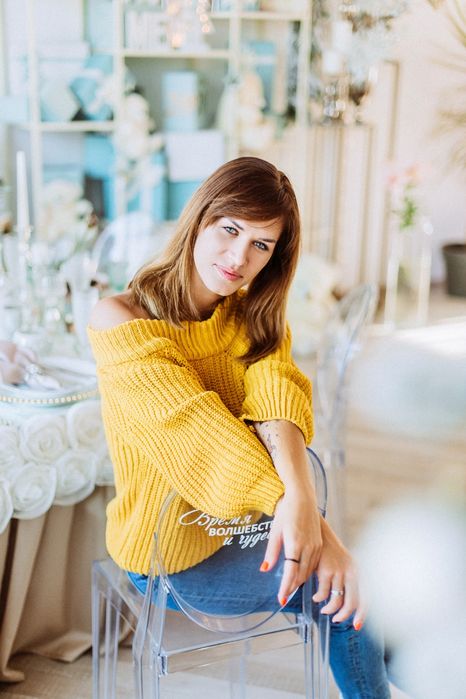 Вязанный свитер, светр, кофта