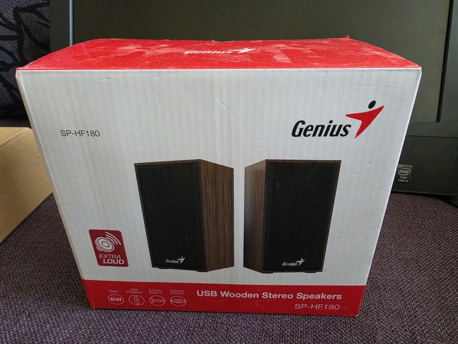 Колонки Genius SP-HF180 USB AUX