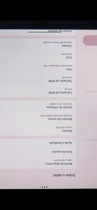 Lenovo Keyboard Pack Tab P12 PRO