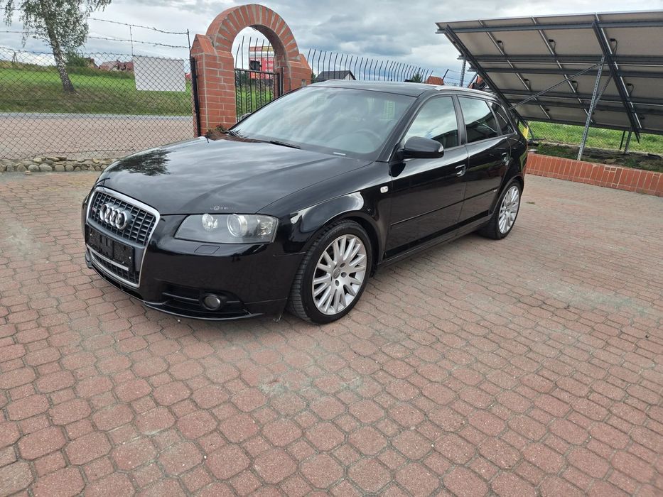 Audi A3 Sportback Quattro, S line, skóry, szklany dach