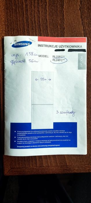 Lodówka Samsung  RL24FC
