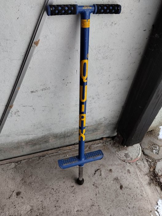 POGO skoczek QU-AX markowy MOCNY pogo stick monolit SOLIDNY