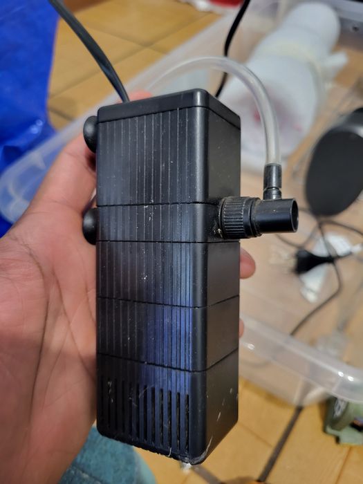 Filtro para Aquário com compartimentos.