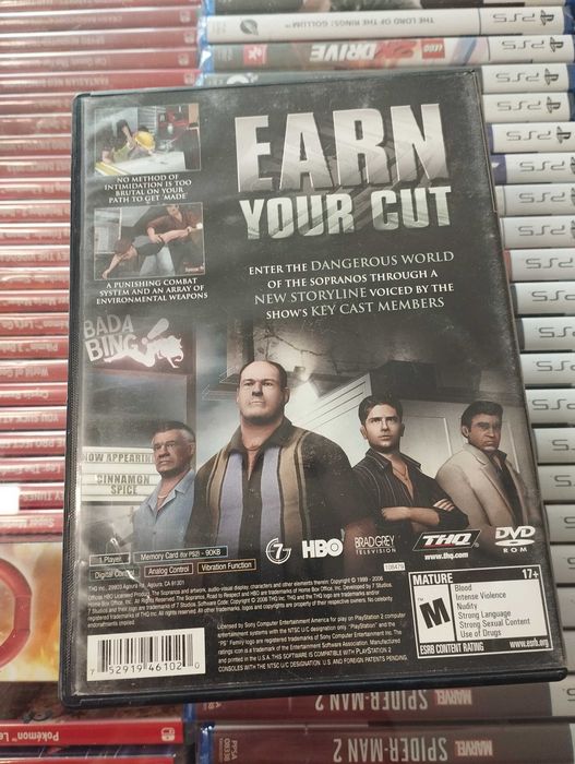 NTSC USA - The Sopranos: Road to Respect [PS2]