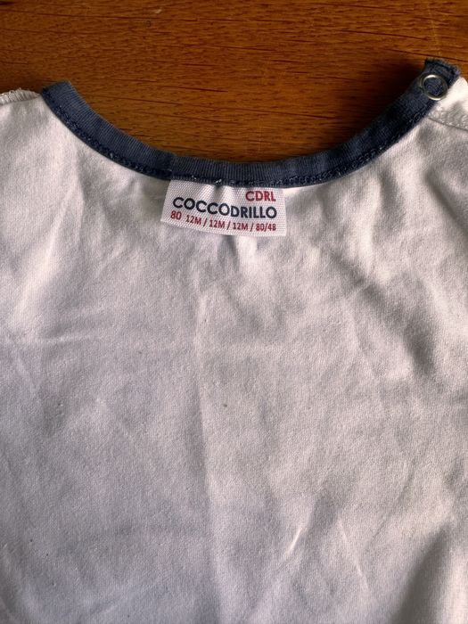Body z krótkim rękawem Coccodrillo 80