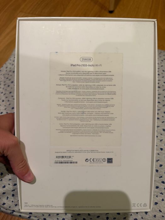 Ipad pro 10.5 256gb WIFI