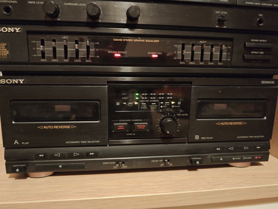 Sony lbt v502: wzmacniacz, korektor,tuner,CD
