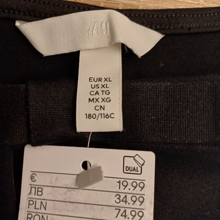 Sukienka mała czarna xl + Gratis
