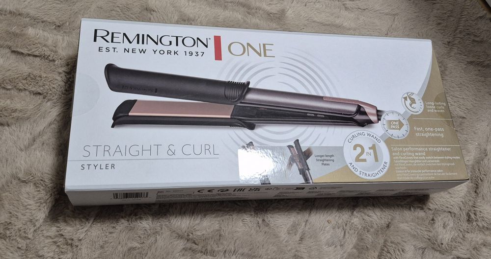 Prostownica i lokówka w jednym Remington Straight&Curl styler