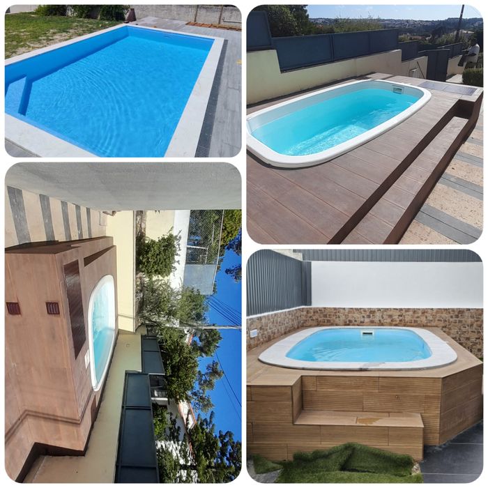 Construção de piscinas