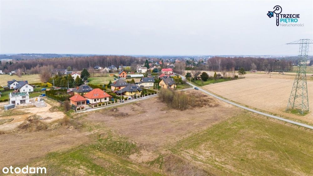 Działka w spokojnej okolicy - Hałcnów