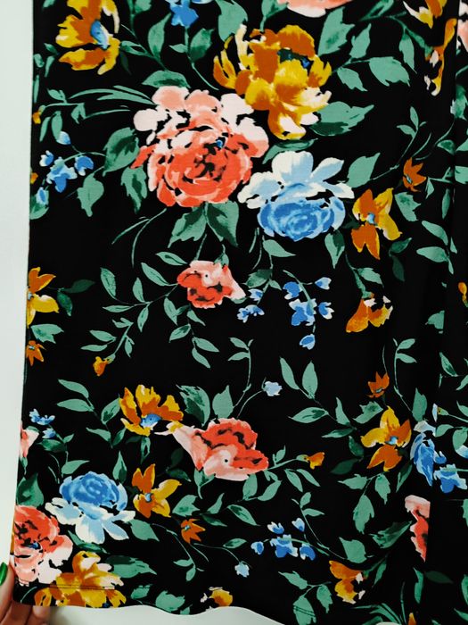 Sukienka w kwiaty, rayon, Old Navy r.L