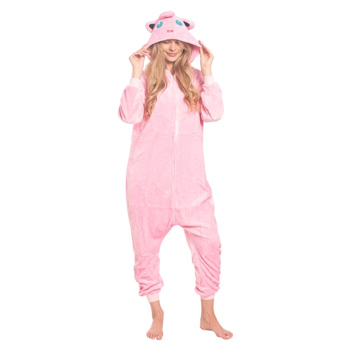 Piżama Damska Kigurumi Onesie Jiggly Puff Pokemon Różowy 175-185 cm XL