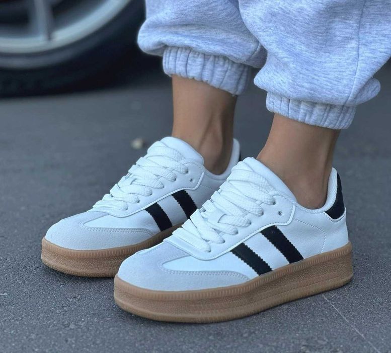 Женские кеды кроссовки белые