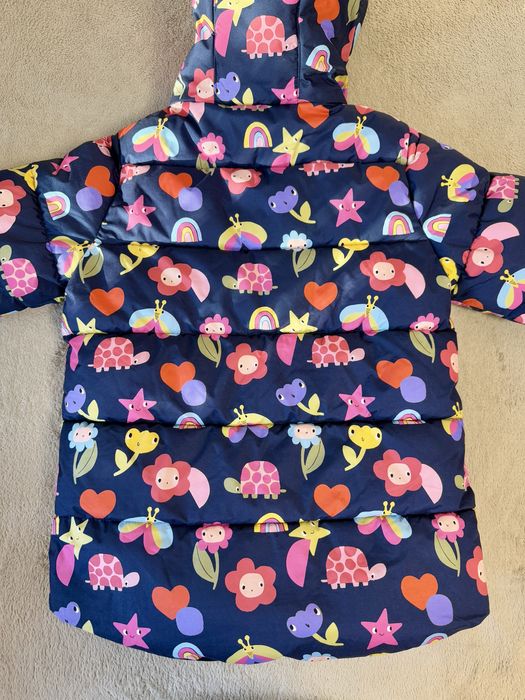 Тепла куртка Next на флісі 4-5 років 110р