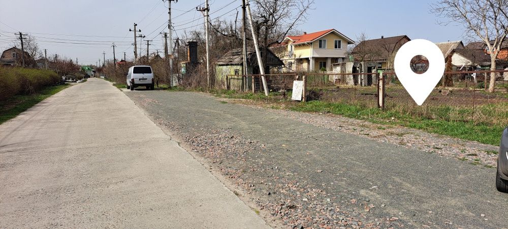 Участок на Десне, 15 км. от Киева. Сады Зазимье (дачи).
