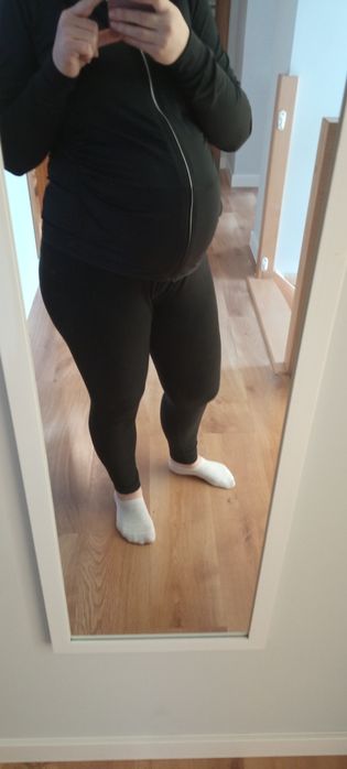 Ubrania ciążowe bluza jeansy