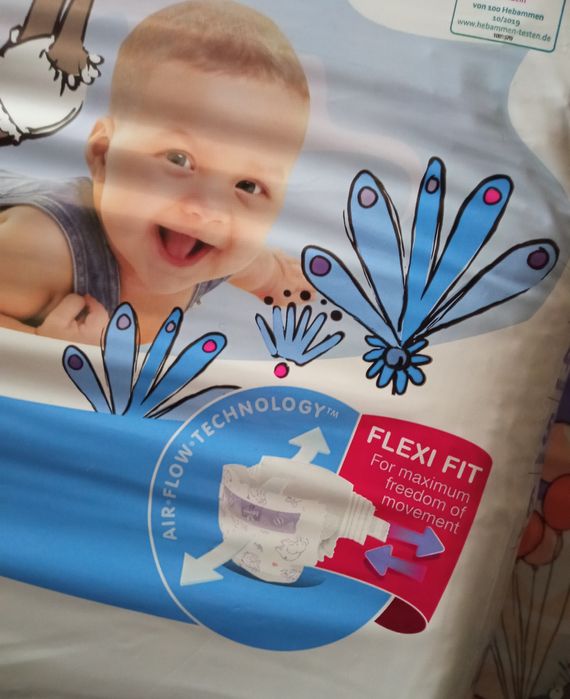 Памперсы Happy, р. 3, (5-9кг) , 72шт.