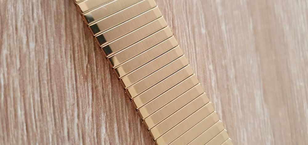 Vintage Retro Bransoleta elastyczna do zegarka regulowana uniwersalna