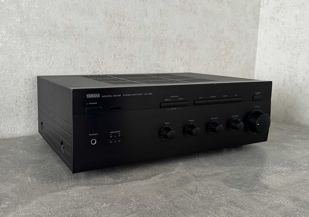 Підсилювач Yamaha AX-390 (2 × 90 Вт / 6 Ом / фонокоректор)
