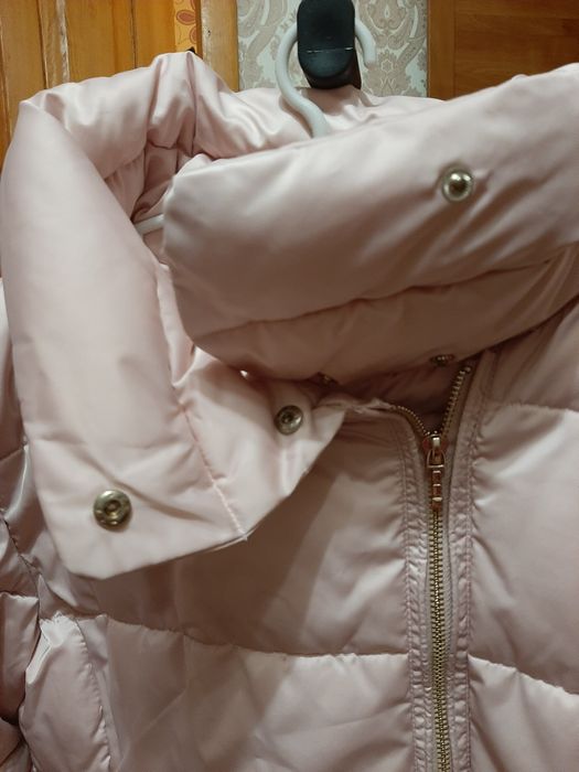 Куртка світло рожева 12 років утеплена