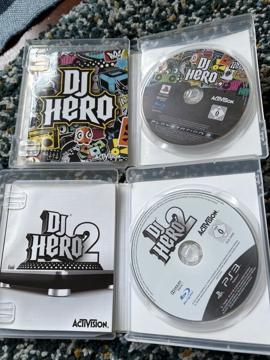 Jogos PS3 DJ Hero e DJ Hero 2