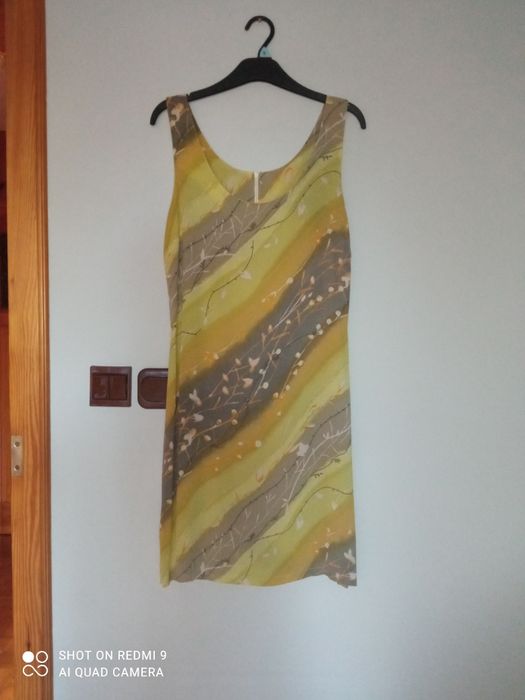 ROBE CREPE sukienka letnia wiskoza M/38