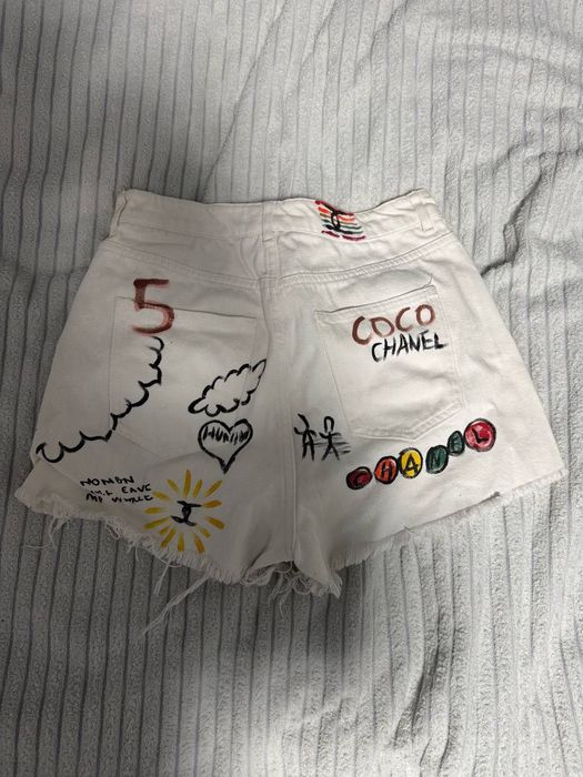 Шорты Chanel білі