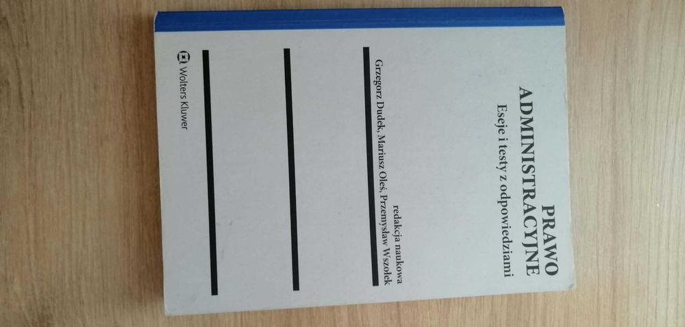 Prawo administracyjne Eseje i testy z odpowiedziami
