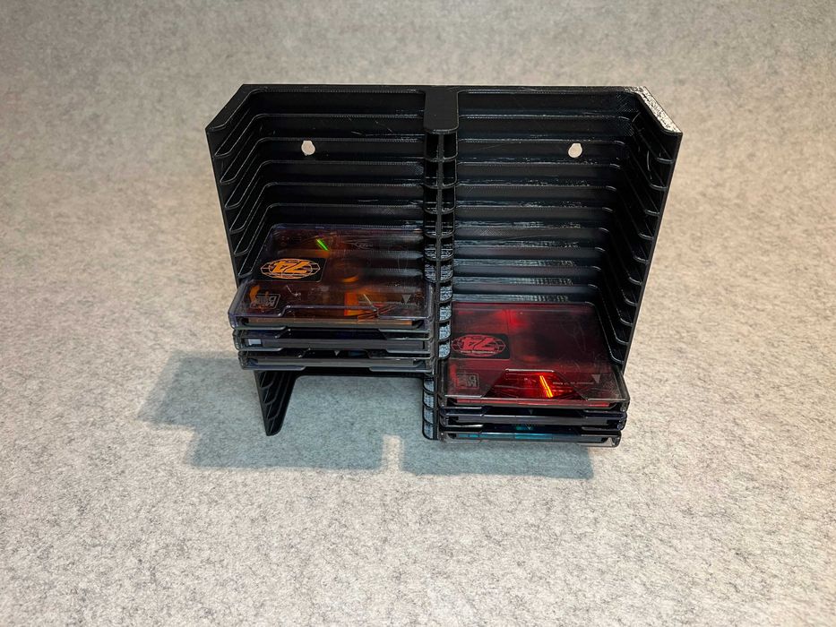 Stojak ścienny na 30 płyt MD MiniDisc