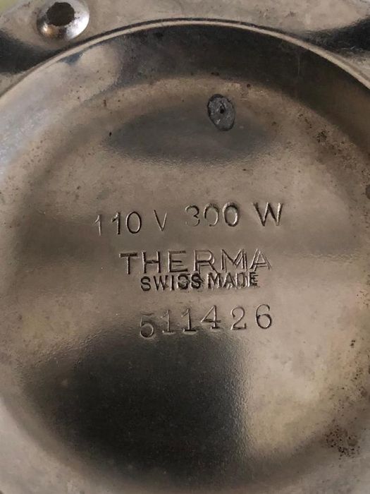 Panela de aquecimento antiga