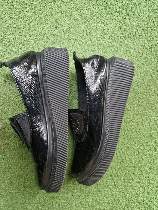Buty lakierki skóra naturalna 36/37