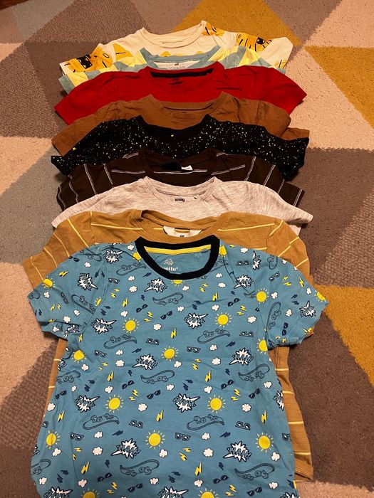 Paka ubrań dla chłopca 110/116