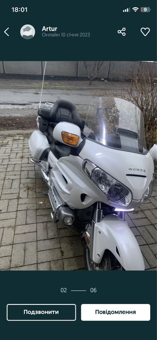 Продам мотоцикл Honda Gold Wing