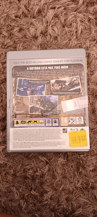 Jogo Ps3 Uncharted 2 Among Thieves