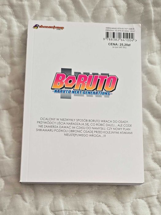 Manga Boruto tom 18 jak nowa