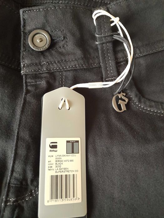 Джинси бавовна жіночі  W30 L32 G-Star RAW Lynn Skinny COJ WMN