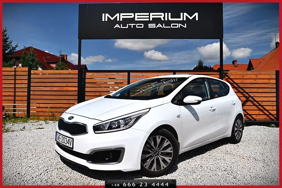 Kia Ceed 1.6 CRDI 110KM Klima Salon Polska 1 Właściciel Bezwypadkowy Serwis