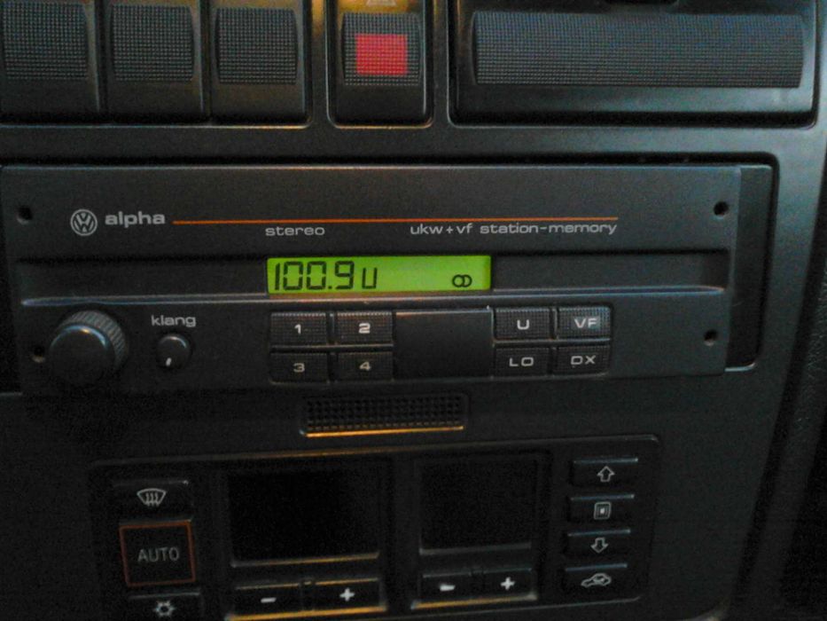radio uzywane vw alpha