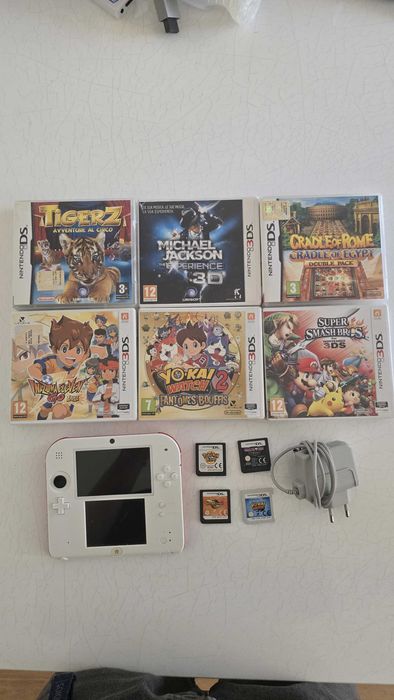 Consola nintendo 2ds e jogos