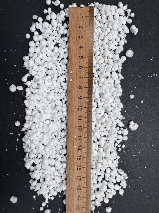 Гранули пінопласту Крихта EPS90 для бетону Пенопластовая крошка шарики