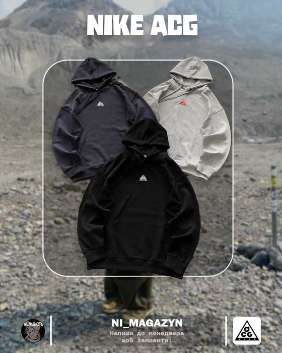 Худі Nike ACG чорне