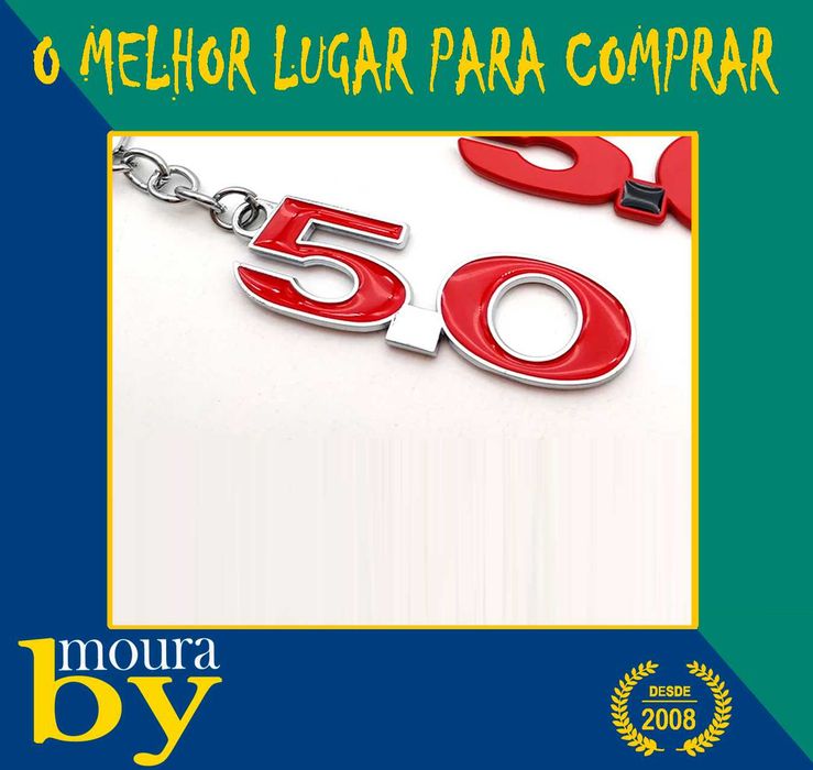 Porta chaves Ford Mustang 50 anos