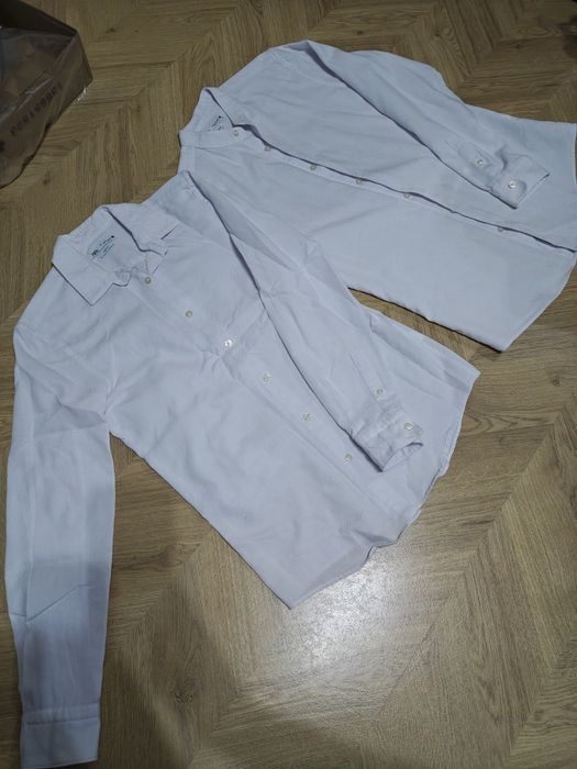 Marynarka, 2x spodnie,  3x koszule elegancki zestaw męski chlopiecy