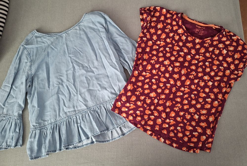 Ubrania dla dziewczynki 134/140