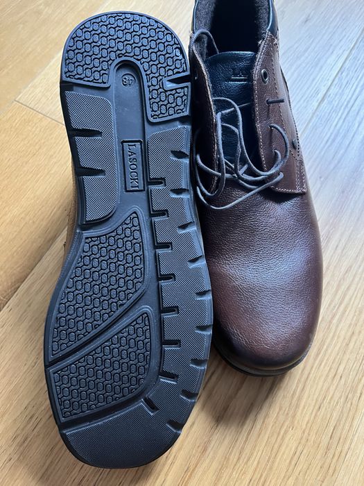 Buty męskie skórzane Lasocki 48