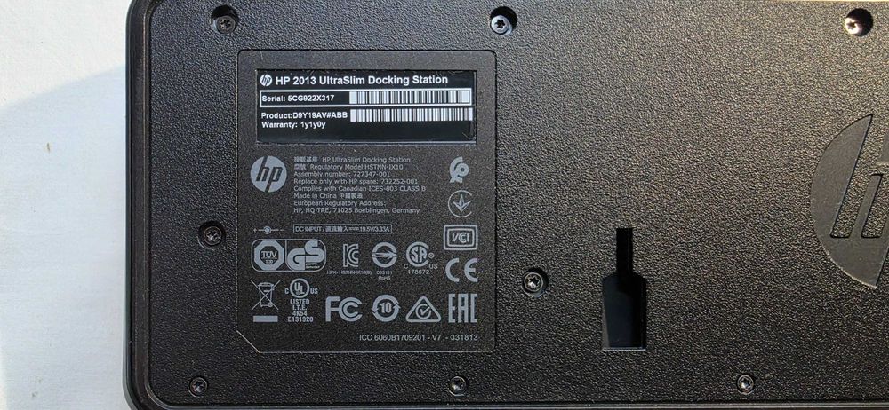 Dock Station HP - Com Cadeado