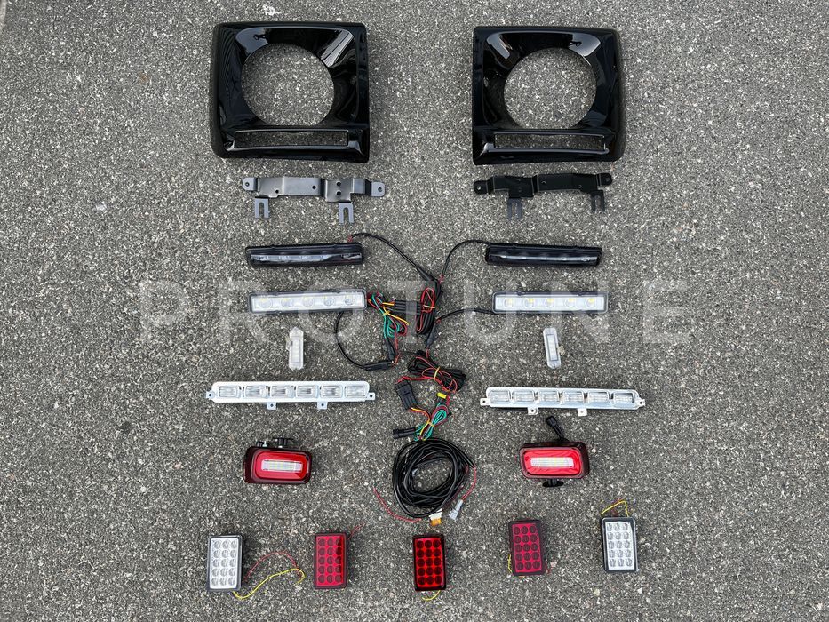 Диоди ДХО ПТФ ОЧКИ Mercedes W463 AMG G63 Брабус