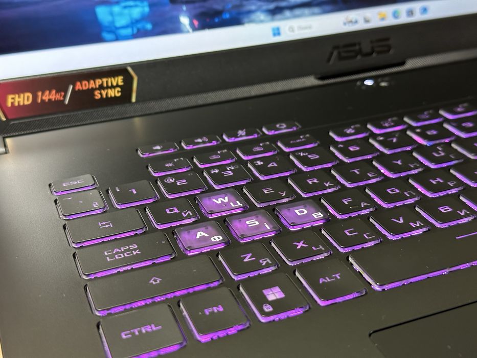 Новий! 17.3" (144Hz)! RTX 4050 6gb! Asus Tuf F17, Ryzen 7 7735HS