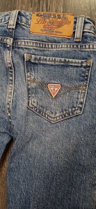 Śliczne jeansy marki Guess, założone 2 razy, idealne, piękny kolor